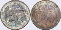 Weimarer Republik 3 Reichsmark 1929 A (31/77eKu) 3 RM, 1929 A, Waldeck, ... 480,00 EUR kostenloser Versand