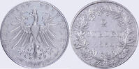 Frankfurt, Freie Stadt 2 Gulden, Doppelgulden 1854 (1/KoMa) Frankfurt, F... 350,00 EUR kostenloser Versand