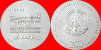 DDR 20 Mark 1975 (D37) Johann Sebastian Bach unz., ganz feine Kr. 36,00 EUR  zzgl. 2,00 EUR Versand