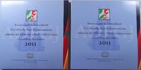 BRD 5 x 5,88 Euro 2011 BRD Komplettsatz der Euro KMS 2011 A,D,F,G,J Stem... 34,50 EUR  zzgl. 2,00 EUR Versand