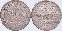 Braunschweig und Lüneburg, Herzogtum 1/2 Reichstaler auf den Tod (6/87eKu) BS-Calenberg-Hannover, Johann Friedrich, 1/2 Reichstaler a. d. Tod -