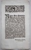 Bayerischer Münzkreis EDIKT Reichsmünzordnung: NÜRNBERG