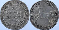 Braunschweig Lüneburg 24 Mariengroschen 1674 Georg Wilhelm ss vz +/-