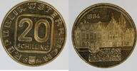 Österreich 20 Schilling 1984 Grafenegg vzgl +/- 5,00 EUR  zzgl. 7,90 EUR Versand