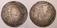 Sachsen Johann Georg 1., Dresden  1615-1656, Christfest Halbtaler 1617 ss++, rd.f. 12 uhr