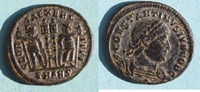 RÖMER Follis Constantin 2., Antiochia GLORIA EXERCITUS