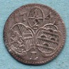 ERZBISTUM SALZBURG Halbkreuzer Leopold Anton Eleutherius Freiherr von Firmian, 1727 - 1744