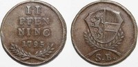 ERZBISTUM SALZBURG 2 Pfennig Hieronymus Graf von Colloredo, 1772 - 1803