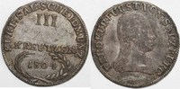 ERZBISTUM SALZBURG Groschen (3 Kreuzer) Kurfürst Ferdinand von der Toscana, 1803-1806