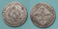österreich 7 kreuzer franz 2.- kremnitz