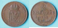 2 kreuzer 1848 a österreich ferdinand 2.,1835-48,revolution 2 kreuzer 1848 a vz -