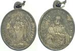 Wallfahrt Wallfahrtsmedaille 1880 ff maria auxilium - praere fili mi cor herz ss / vzgl +/-