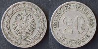 deutschland 20 pfennig 20 pfennig 1888 a