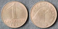 österreich - 1.republik 1 groschen 1. republik, 1 groschen 1934