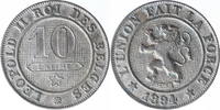 Belgien 10 Centimes Leopold -