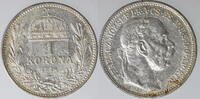 Österreich-Ungarn 1 Korona Franz Josef 1. 1848-1916 -
