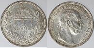 Österreich-Ungarn 1 Korona Franz Josef 1. 1848-1916 -