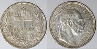 Österreich-Ungarn 1 Korona Franz Josef 1. 1848-1916 -