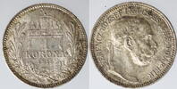 Österreich-Ungarn 1 Korona Franz Josef 1. 1848-1916 -