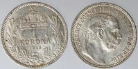 Österreich-Ungarn 1 Korona Franz Josef 1. 1848-1916 -