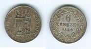 württemberg 6 kreuzer wilhelm 1.