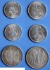 tschechoslowakei 5, 20 kronen lot 3 stk.
