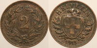 Schweiz 2 Rappen 1913 Eidgenossenschaft vz +/- 9,00 EUR  zzgl. 7,90 EUR Versand
