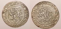 Sachsen Friedrich 4., Wilhelm 3., LG Friedrich 1420/21 Schildgroschen o.J. ss vz  +/-