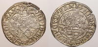 Sachsen Friedrich 3.,Johann, Georg  1507-1525 Annaberg Zinsgroschen o.J. ss vz  +/-