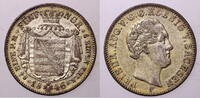 Sachsen 1/6 Taler 1846 Friedrich August 2., Dresden ss/vz 52,00 EUR  zzgl. 7,90 EUR Versand
