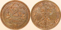 kaisertum österreich 2 Heller 1892 franz joseph 1. (1848 - 1916) vz stfr... 800,00 EUR  zzgl. 8,80 EUR Versand