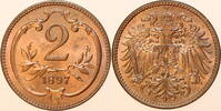 kaisertum österreich 2 Heller 1897 franz joseph 1. (1848 - 1916) vz stfr... 12,00 EUR  zzgl. 7,90 EUR Versand