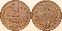 kaisertum österreich 2 Heller 1901 franz joseph 1. (1848 - 1916) vz stfr... 14,00 EUR  zzgl. 7,90 EUR Versand