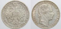 &Ouml;sterreich-Ungarn 1 Gulden 1858 V Franz Josef 1. 1848-1916 ss + 140,00 EUR  zzgl. 12,40 EUR Versand