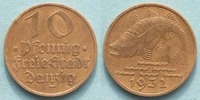deutschland 10 pfennig freie stadt danzig