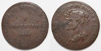Italien Lucca 5 centesimi lucca, 5 centesimi 1806