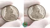 RDR Habsburg. Zinnmedaille von Wermuth. 1711 Josef I. 1705-1711. Auf den Tod des Kaisers und Dauphins von Frankreich. vorzüglich-Stempelglanz.