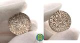Sachsen-Albertinische Linie Groschen 1577 HB Dresden August 1553-1586. Stempelglanz.