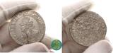 Mecklenburg 1 Taler 1549 Johann Albrecht 1547-1576. sehr schön, Schrötlingsriss