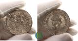 Mecklenburg 1 Taler 1549 Johann Albrecht 1547-1576. sehr schön, Schrötlingsriss