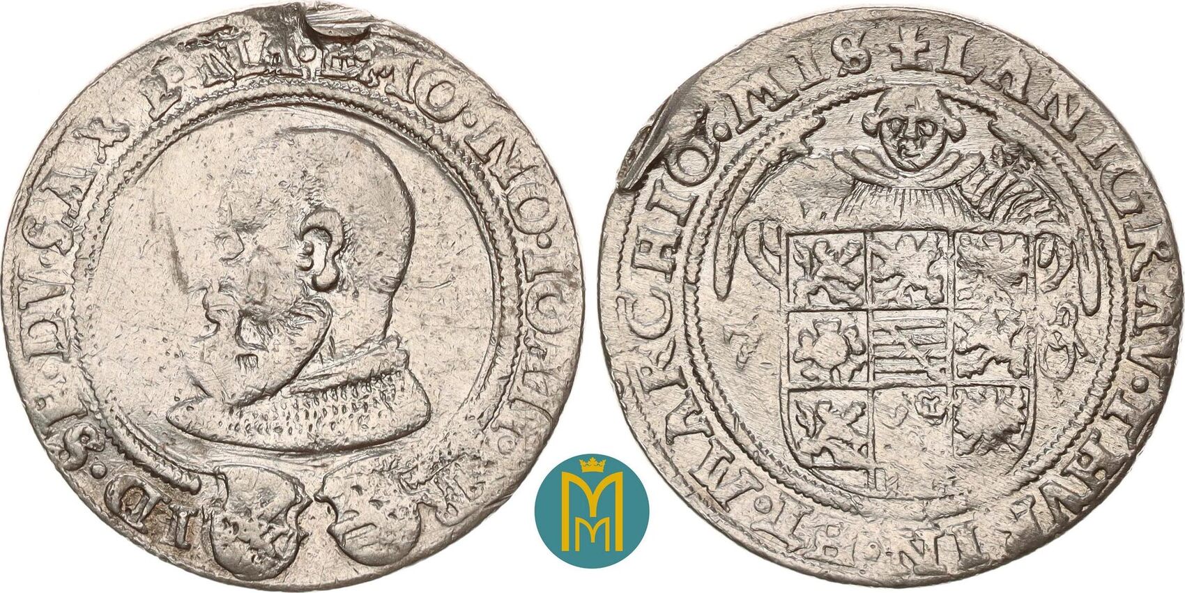 Sachsen Ernestiner nach dem Verlust der Kurwürde. 7 Groschen