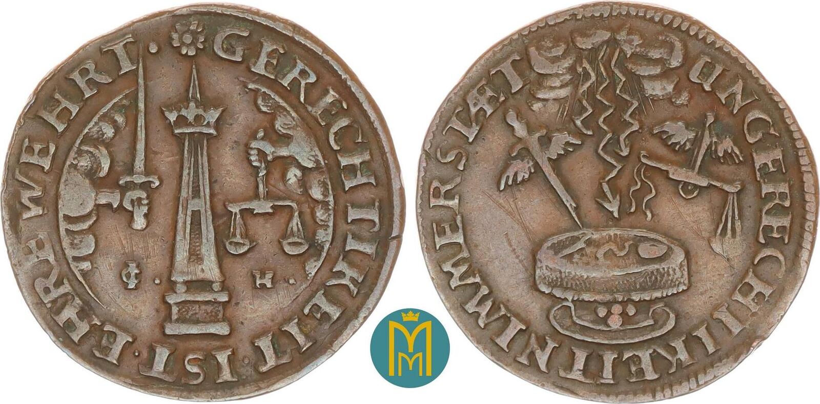 schwarzburg-sondershausen-cu-rechenpfennig-christian-wilhelm-i-1666
