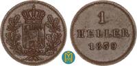 Bayern 1 Heller Ludwig I 1825-1848. -