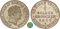 Brandenburg-Preußen. 1/2 Silbergroschen Friedrich Wilhelm IV. 1840-1861. -