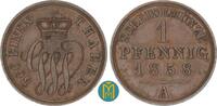 Schaumburg-Lippe 1 Pfennig Georg Wilhelm 1807-1860 -