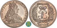 Sachsen-Saalfeld 1/2 Reichstaler Johann Ernst VIII. 1680-1729. Auf seinen Tod. -