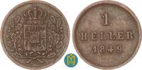 Bayern Heller Maximilian II. Joseph 1848-1864. -
