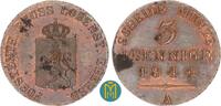 Reuss-jüngere Linie zu Ebersdorf 3 Pfennig Heinrich LXXII. 1822-1848. -