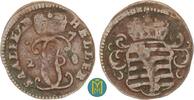 Sachsen-Saalfeld 1 Heller Johann Ernst VIII. 1680-1729 -