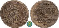 Ostfriesland. Silbermedaille zu 1/4 Reichstaler. Christian Eberhard 1665-1708. Auf d. Tod seiner Gemahlin Eberhardine v. Öttingen -